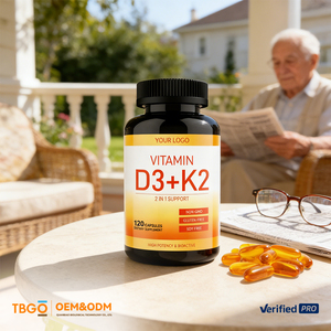 OEM/ODM <strong>Vitamin</strong> D3 <strong>50000</strong> IU K2 MK7 Softgel <strong>Vitamin</strong> <strong>d</strong> 3 Capsule For Bone Health Dietary Supplement Immune Support - Product Image 5