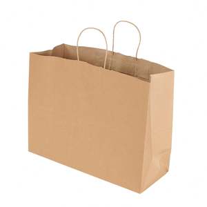 Bolsa de Papel de Lujo Personalizada KM 42*12*31cm, Bolsa de Compra de Papel Kraft Reciclado Biodegradable con Logotipo Personalizado Impreso - Product Image 1