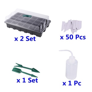 <span class=keywords><strong>Plateau</strong></span> pour semis de légumes et de jardin, pépinière, 24 cellules, Pots de gerbage, Kit d'arrosage, boîte de culture - Product Image 2