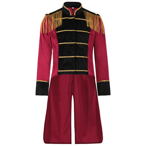 Disfraces de actuación de circo de Halloween para caballero con mangas largas - Product Image 5