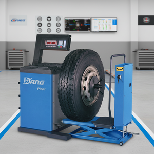Máquina de Equilibrado de Neumáticos para Camiones de Taller Automotriz P990B, Herramienta Semiautomática de Alineación de Ruedas - Product Image 3