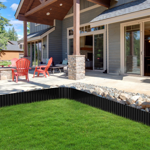 Bordo per Giardino in Metallo Ondulato Nero Personalizzato 6'' x 50FT per Aiuole, Prati e <span class=keywords><strong>Bordure</strong></span> - Product Image 2