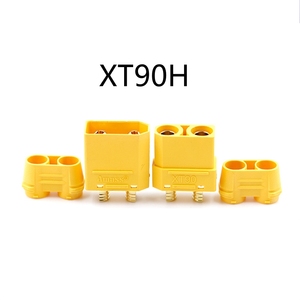 Amass XT90H-F -M XT90S XT90E XT90PB XT90PW HW Dust Cover Male Female <b>Plug</b> Connectors with Sheath 45A High Current Wholesale - Product Image 5