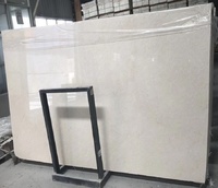 Marbre beige populaire de Burdur à bas prix pour les carreaux de mur et de sol
