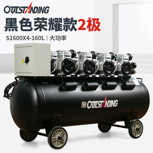 Outstanding Air Compressor 220V Oil-Free 1280Rpm For <b>Sandblasting</b> Painting Manufacturing - Product Image 3