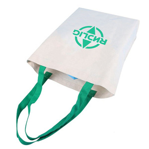Borsa della spesa Premium in <span class=keywords><strong>cotone</strong></span> <span class=keywords><strong>Bio</strong></span>-<span class=keywords><strong>cotone</strong></span> 100% riciclato e riutilizzabile con vendita calda - Product Image 2