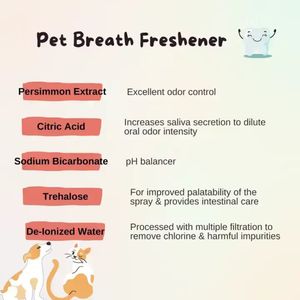 Spray d'hygiène buccale pour chien avec fonction de tréhalose stockée - Product Image 2