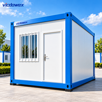 Vicdowex Promotion : Unité Modulaire Préfabriquée Démontable à Assemblage Rapide – Bâtiment Contemporain (Bureau, Entrepôt)