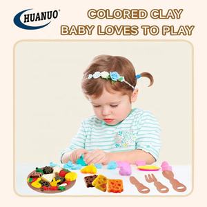 Enfants <span class=keywords><strong>Montessori</strong></span> bricolage coloré jouer pâte jouet ensemble Musical fabricant de crème glacée enfants cuisine modélisation couleur argile pour les enfants - Product Image 5