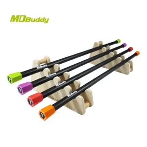 Strength MDBuddy Free Weights Strength Training Workout Weighted Bar Fitness For Commercial Use Or Home Gym Men Or Women