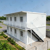 Unité de conteneur préfabriquée FLKT à livraison rapide, prête à être expédiée, bureau modulaire préfabriqué, maison en conteneur maritime