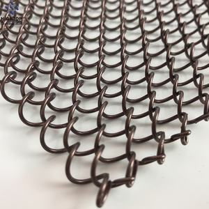 <span class=keywords><strong>Rideau</strong></span> en maille architecturale décorative en aluminium résistant au <span class=keywords><strong>feu</strong></span> pour la décoration intérieure et extérieure - Product Image 5