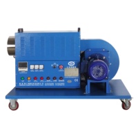 Réchauffeur d'air d'échangeur de ventilateur de chauffage de circulation électrique industriel rapide pratique pour l'acier inoxydable 220/380V 35kw de fermes