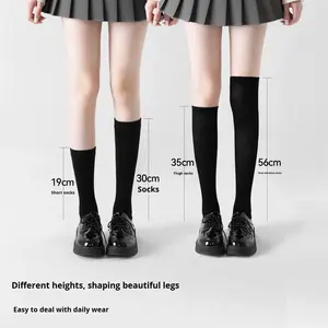 جوارب نسائية ضاغطة قوية غير قابلة للانزلاق، ماصة للعرق، مصنوعة من السباندكس/النايلون/القطن، مناسبة للرياضة في فصل الربيع - Product Image 3