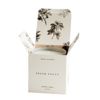 Vente en gros de boîte à bougie de luxe en carton rigide design unique boîte d'emballage de bougie cadeau boîte de papier artisanale