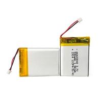 بطارية ليثيوم بوليمر A&S Power AS423040 بقوة 3.7 فولت وسعة 530 مللي أمبير في الساعة، حزمة بطاريات قابلة لإعادة الشحن تدوم 500 دورة، معتمدة وفقًا لمعايير UL1642/UL2054/UN38.3/WERCS/CE