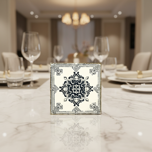 Sous-verres carrés <span class=keywords><strong>en</strong></span> céramique de haute qualité au design contemporain, avec base <span class=keywords><strong>en</strong></span> liège, absorbant l'humidité, séchant, résistants à la chaleur, personnalisables <span class=keywords><strong>pour</strong></span> déménagement à domicile - Product Image 4