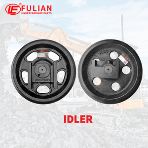 Mini Graafmachine Onderstel Onderdelen Rubber Rupsband Kettingwiel Stalen Spoor Groep Drager Roller Bodem Roller Voor Mitsubishi - Product Image 6