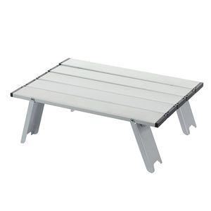 Outdoor <b>Folding</b> <b>Table</b> Portable Camping <b>Table</b> 39.5x28.5x12.5cm Aluminum Alloy Lightweight Rectangular Picnic Use - Product Image 2