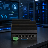 Firewall Embedded Mini PC I3 6006U Dual-core 6*I226V Gigabit Ethernet LAN BT WIFI 4G Modul Pengontrol Keamanan Jaringan