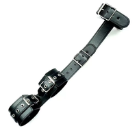 Jouets sexuels pour couples Ensemble de menottes BDSM Bondage Gear Lit Contraintes Sangle Objets Fétiche Adulte Jeu Poignets Cou Poignets