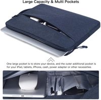 Étui pour ordinateur portable imperméable, housse de protection antichoc pour ordinateur portable, sacoche de transport pour ordinateur portable