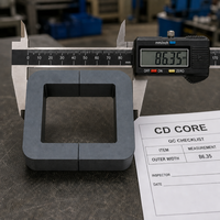 Noyau CD à haute conductivité magnétique pour l'assemblage de divers appareils électriques industriels