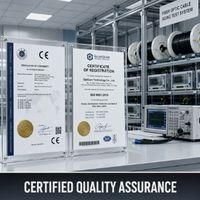 Câble à fibre optique blindé GYXTW en gros d'usine, 12 fibres SM G.652D OM1/OM2/OM3/OM4 pour pose intérieure et en traversée de conduits -40~+70°C