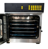 Horno Eléctrico Comercial Multifuncional de Cinco Capas y Gran Capacidad con Circulación de Aire Caliente para Hornear Pasteles y Pan, Nuevo, 220V para Harina