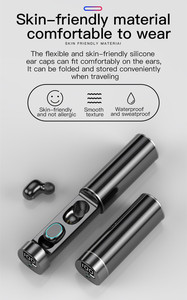 Audífonos N21 Tws con Linterna, Control Táctil, BT 5.2, con Micrófono, Auriculares Hifi, Mini Audífonos Deportivos Inalámbricos - Product Image 3