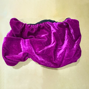 Funda protectora de terciopelo morado para asiento de andador YADE - Product Image 1