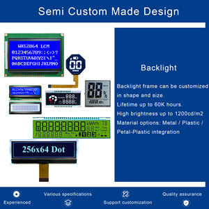 จอแสดงผล LCD ขาวดำแบบ Segment HTN พร้อมไฟแบ็คไลท์ LED ขนาด 103x54 มม. ความสว่างสูง 1000 PIN สำหรับเชื่อมต่อ  รองรับอุณหภูมิการทำงาน -20~70 องศา - Product Image 5