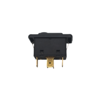 Botón de interruptor de ventana de energía eléctrica de 12V/24V CC con luz LED verde, accesorio Universal para automóviles, nueva condición, BN-WLS97