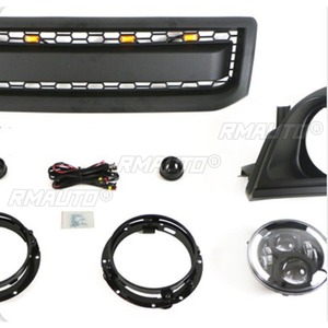Parrilla Delantera para Auto, Parrilla Deportiva para Toyota Prado LC120, Kit de Carrocería, Accesorios para Auto - Product Image 6