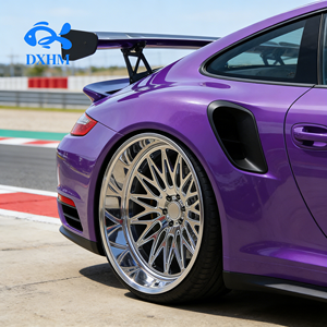 Cerchi in Lega Forgiati Deep Dish per Fuoristrada 20 22 24 Pollici 4x100 5x114.3 6x139.7 Monoblocco Personalizzati Argento Cromato per Pickup SUV - Product Image 6