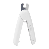 Coupe-ongles pour animaux de compagnie avec lumière LED, outil de toilettage pour animaux, ciseaux pour ongles de chat et de chien, coupe-ongles lumineux, accessoires pour chat