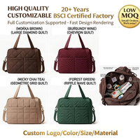 Sac à langer matelassé grande capacité personnalisé, sac de poussette pour extérieur, sac de voyage pour maman et bébé