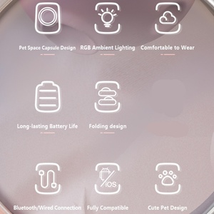 子供用ワイヤレスヘッドフォンMSB4コンパクト折りたたみソフト快適耳上軽量Bt - Product Image 5