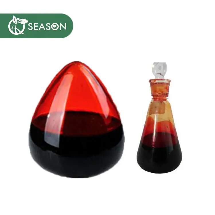 Oleoresin الفلفل الحلو الصباغ الطبيعي Capsanthin E40-E150 الفلفل الحلو Oleoresin