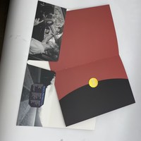Carpeta de Presentación de Papel Impreso a Todo Color, con Troquelado y Recubrimiento UV, para Archivos Comerciales