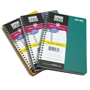 High Quality FSC Recycled Paper With PP Cover Notebook with Ruler for School