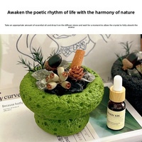 Diffuseur de parfum en gros, pierre d'aromathérapie en ciment pour chambre, parfum longue durée, ornement cadeau, élégant cadeau d'anniversaire pour filles