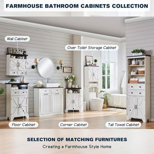 CF Taille personnalisée en <span class=keywords><strong>bois</strong></span> moderne mur salle de bain placard tiroir étagère réglable Double portes de grange stockage <span class=keywords><strong>armoire</strong></span> <span class=keywords><strong>à</strong></span> <span class=keywords><strong>pharmacie</strong></span> - Product Image 6