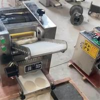 Machine à fabriquer des enveloppes de raviolis en acier inoxydable entièrement automatique, machine à fabriquer des enveloppes de pain arabe, des enveloppes de wontons, des croûtes de raviolis