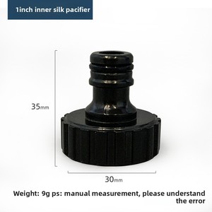 <span class=keywords><strong>Adaptateur</strong></span> de sucette en plastique écologique à connexion rapide pour machines à laver manuelles, joint de <span class=keywords><strong>tuyau</strong></span> d'eau de lavage de voiture, fil extérieur à 6 points 1 - Product Image 6