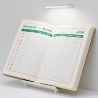 Agenda Diaria Personalizada 2026 2027 con Logotipo Impreso, Cuaderno Espiral, Diario, Planificador
