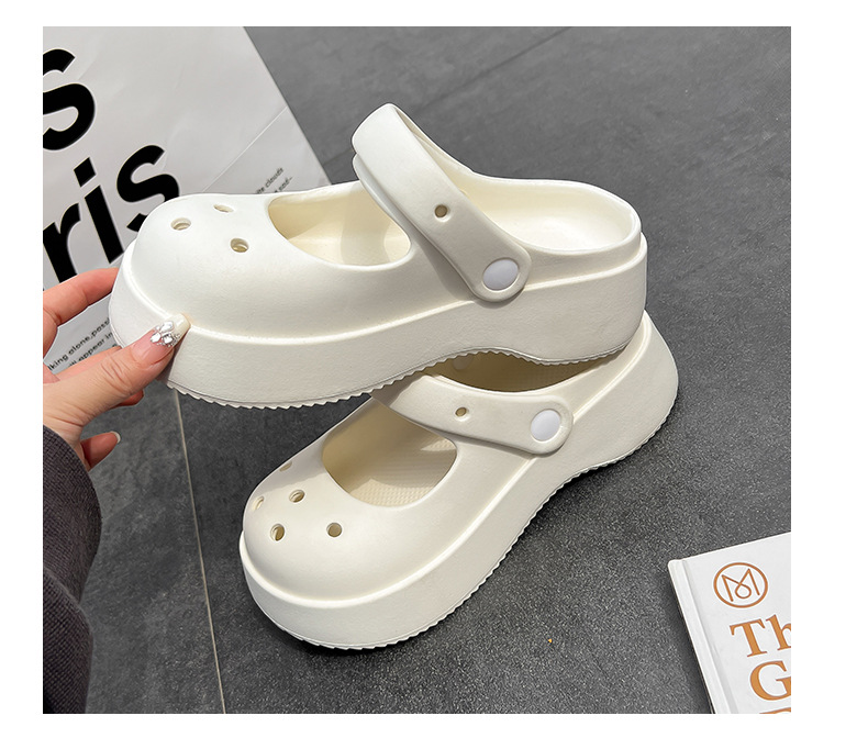 Baotou Slippers Women Summer 2023 Thick Soled Non-slip Summer Garden Clogs Shoes