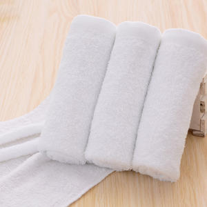 <span class=keywords><strong>Serviette</strong></span> de bain en coton blanc pur, hôtel économique, couleur unie, hypoallergénique, antimicrobienne, séchage rapide, écologique, design minimaliste, en vrac - Product Image 1