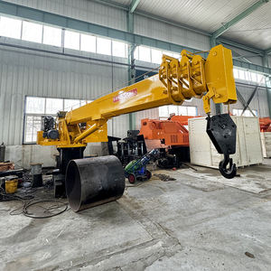 Feste um 360 Grad drehbare Marine krane für Häfen und Docks Einziehbare Krane für Fischerboot decks, Schiffs krane - Product Image 6