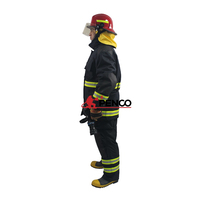 Costume de pompier 4 couches ignifuge EN469 Nomex aramide équipement de feu pompier uniforme vêtements de lutte contre l'incendie casque bottes SCBA